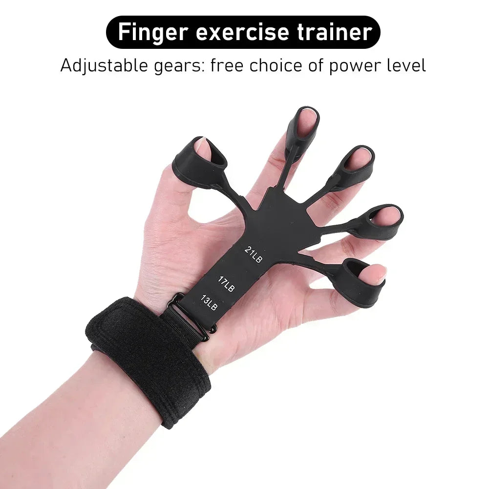 Finger Gripper Training and Exercise Patient Hand Strengthener Guitar Finger Flexion and Extension Training Device Trainning