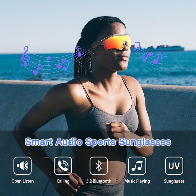 RideTunes Pro: Bluetooth-Fahrradsonnenbrille 🎧🚴‍♂️