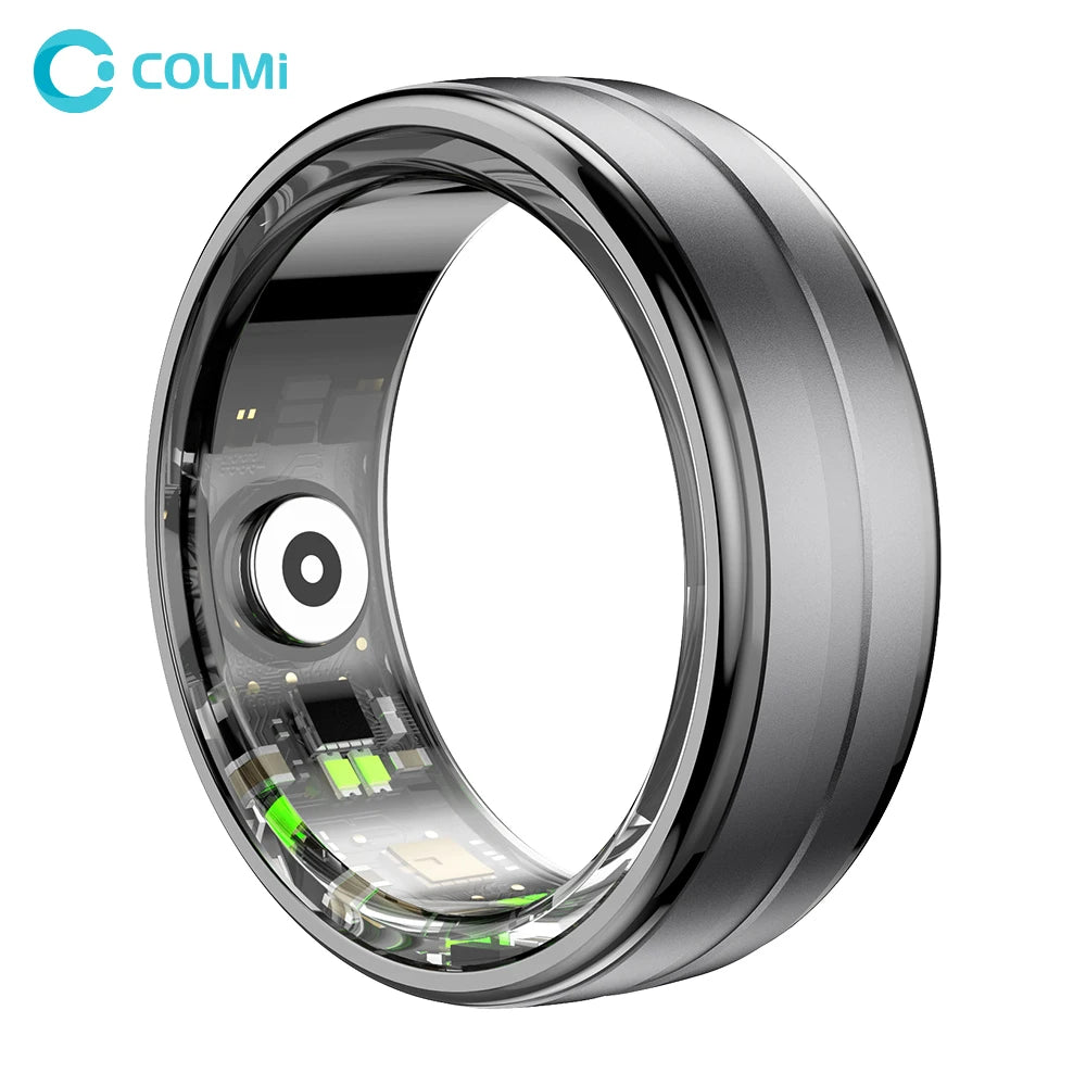 Smart Ring 💍✨ – For Men & Women | Heart Rate ❤️ & Blood Oxygen Monitor 🩸 | IP68 & 5ATM Waterproof 💧 | Multi-Sport Mode 🏋️‍♀️🏃‍♂️